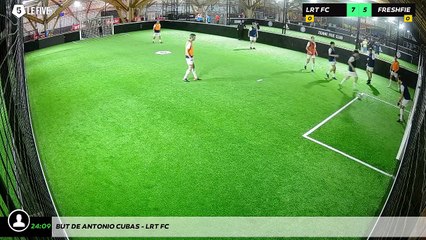 But de Antonio Cubas - LRT FC