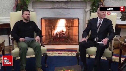 Biden ve Zelenskiy, Beyaz Saray’da bir araya geldi