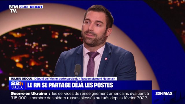 Julien Odoul (RN): Nous sommes prêts pour assumer les responsabilités du pouvoir s'il y a une dissolution
