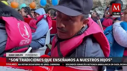 En Chiapas, realizan peregrinación en el Cañón del Sumidero por el Día de la Virgen de Guadalupe