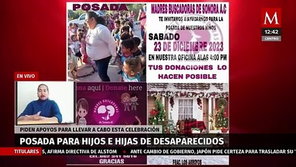 "Los niños pueden tener una navidad feliz": Ceci Flores sobre posada a hijos de desaparecidos