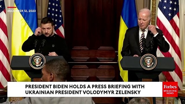 President Volodymyr Zelensky Asked Point Blank If Ukraine Should Consider Ceding Territory For Peace