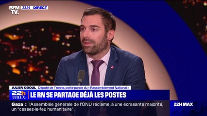 Rejet du projet de loi immigration: "Le texte initial du Sénat était une petite loi plus proche de ce que nous souhaitions", affirme Julien Odoul (RN)