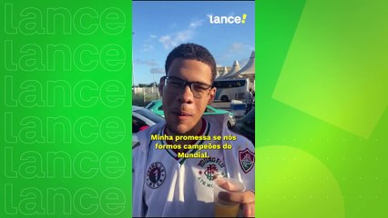 Qual é a sua promessa para o Mundial do Flu?