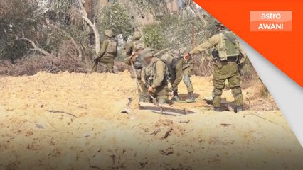 Israel mula pam air laut ke dalam 'terowong Hamas'