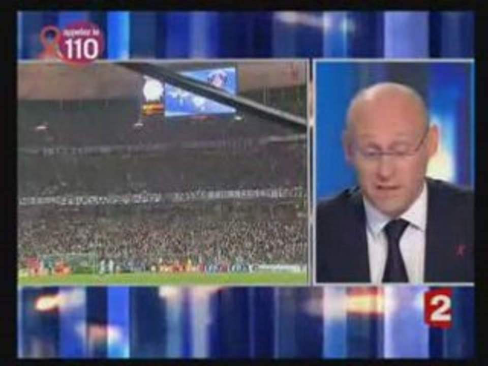 PSG-LENS : l'insulte aux ch'tis Reportage complet Banderole