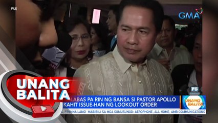 DOJ: Makakalabas pa rin ng bansa si Pastor Apollo Quiboloy kahit issue-han ng Lookout Order | UB
