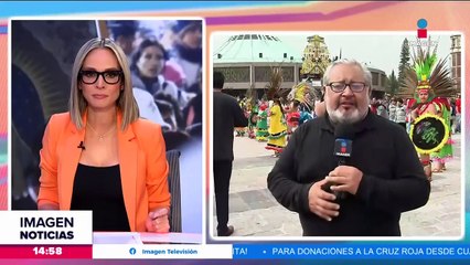 Continúa la actividad en la Basílica de Guadalupe este 12 de diciembre