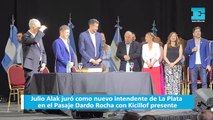 Julio Alak juró como nuevo intendente de La Plata: ceremonia en el Pasaje Dardo Rocha con Kicillof presente