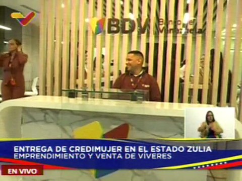 Más de 60 créditos son entregados por el Banco de Venezuela a mujeres del estado Zulia