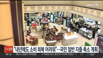 "내년에도 소비 회복 어려워"…국민 절반 지출 축소 계획