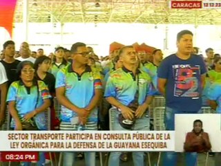 Integrantes del Sector Transporte debaten Ley Orgánica para la Defensa de la Guayana Esequiba