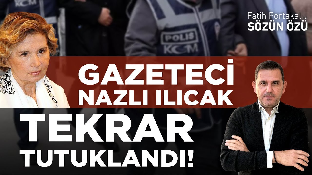 79 YAŞINDAKİ GAZETECİ NAZLI ILICAK TEKRAR TUTUKLANDI!
