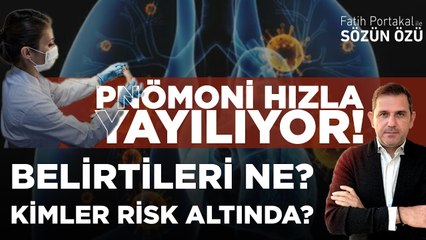PNÖMONİ HIZLA YAYILIYOR! BELİRTİLERİ NE? KİMLER RİSK ALTINDA?