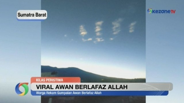 OKEZONE UPDATES: Viral! Awan Berlafaz Allah di Atas Gunung Marapi hingga Ganjar-Mahfud Luncurkan Official Merchandise di FX Sudirman