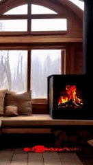 Cozy Reading Nook Ambience with