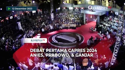 下载视频: [FULL] Debat Pertama Capres Anies Baswedan, Prabowo Subianto, dan Ganjar Pranowo di Pilpres 2024