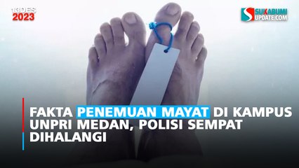 Fakta Penemuan Mayat di Kampus Unpri Medan, Polisi Sempat Dihalangi