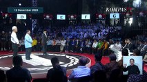 Ini Jawaban Prabowo Ditanya Ganjar soal Putusan MK di Debat Perdana Capres 2024