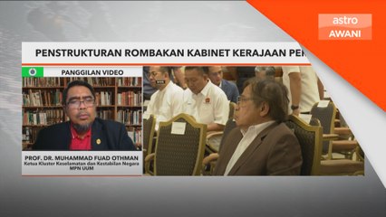 Peralihan jawatan tidak akan melemahkan kedudukan Tok Mat - Penganalisis