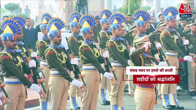 PM Modi pays tribute to martyrs of Parliament terror attack