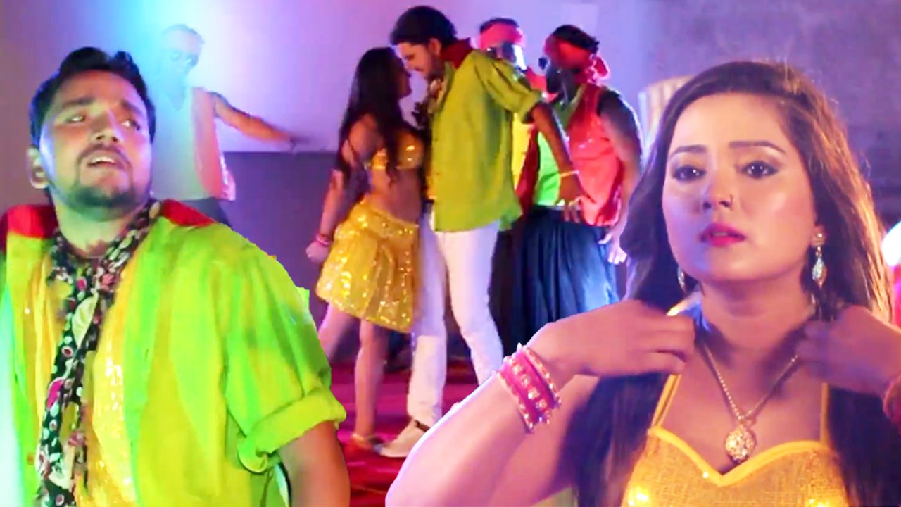 Gunjan Singh और Shreya Mishra एक आइटम गाने की शूटिंग करते हुए | Naseeb (2019) On-Location