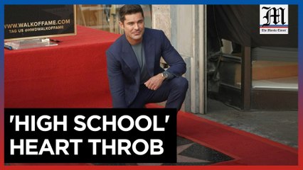 Zac Efron unveils Hollywood Walk of Fame star