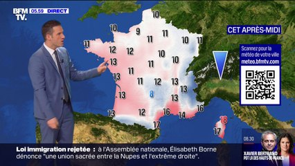 De la pluie sur une grande partie du pays ce mercredi, beaucoup de vent dans le Sud