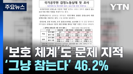 "공무원 80%, 감정 노동 위험군"...첫 실태 조사 / YTN