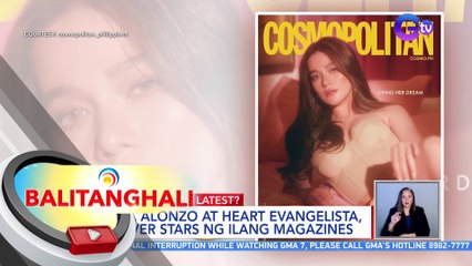 Bea Alonzo at Heart Evangelista, cover stars ng ilang magazines | BT