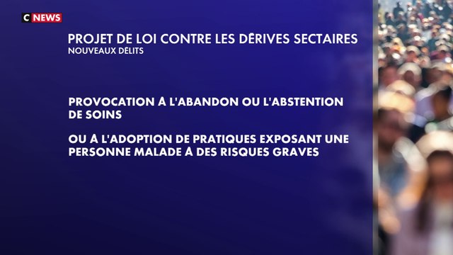 Un projet de loi contre les dérives sectaires