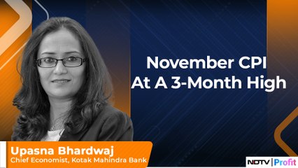 Upasna Bhardwaj On November CPI Hitting 3-Month High | NDTV Profit