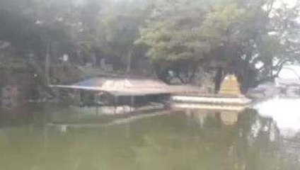 అల్లూరి జిల్లా: నీట మునిగిన ఆలయం