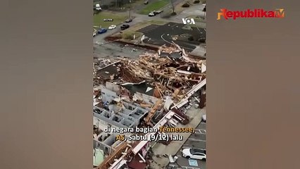 Badai Terjang Tennessee, 6 Orang Tewas, Puluhan Lainnya Luka-Luka