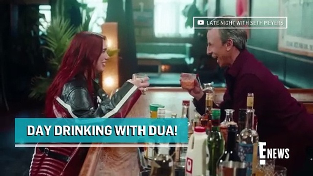 Dua Lipa and Seth Meyers Make SHOCKING Confessions After Day Drinking _ E! News