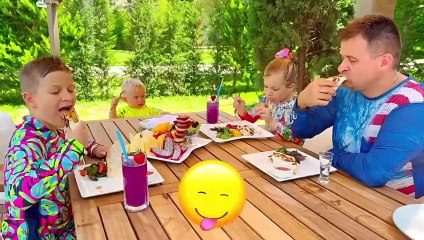 Diana and the most interesting moments of summer vacation