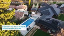 Canberra's top house sales of 2023
