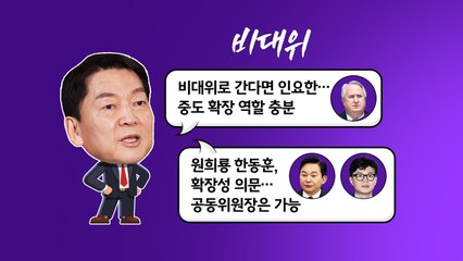 안철수 "비대위로 간다면 인요한"...이준석 "공천 파동의 서막" [앵커리포트] / YTN