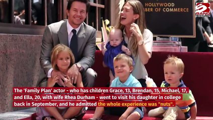 Mark Wahlberg Crashes Frat Party With His Daughter.