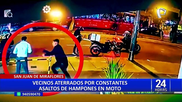 San Juan de Miraflores: vecinos aterrados por constantes asaltos