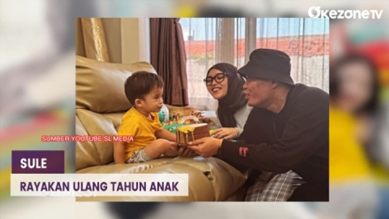 Momen Manis Sule Rayakan Ulang Tahun Anak di Rumah Mantan Istri