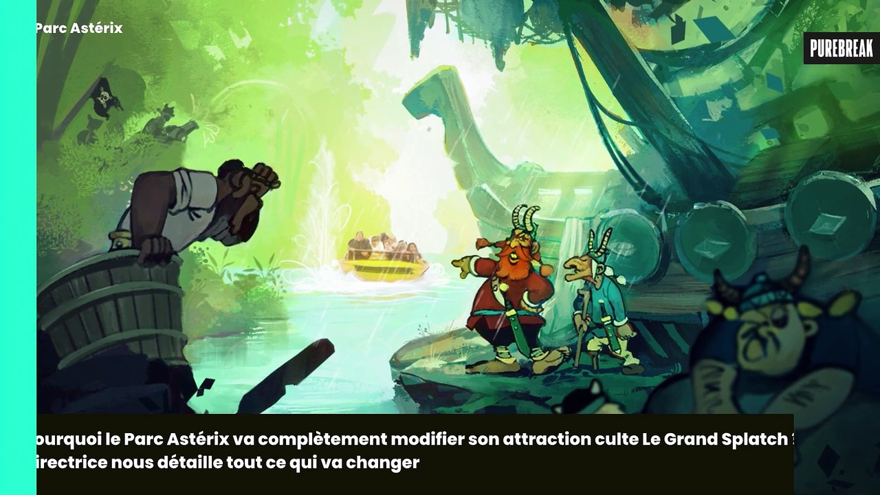 Pourquoi le Parc Astérix va complètement transformer Le Grand Splatch, son attraction culte ? Sa directrice nous détaille tout ce qui va changer