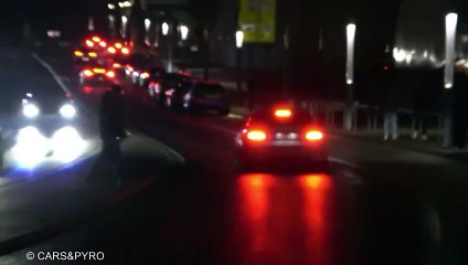CARFREITAG 2023 NÜRBURGRING 3_3 - Night Chaos_ Drifts_ Police_ Burnouts(720P_60FPS)