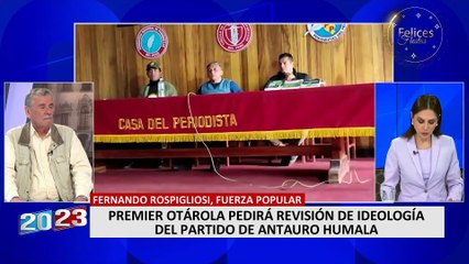 Fernando Rospigliosi: "Inscripción del partido A.N.T.A.U.R.O es un error del JNE que debe ser rectificado"