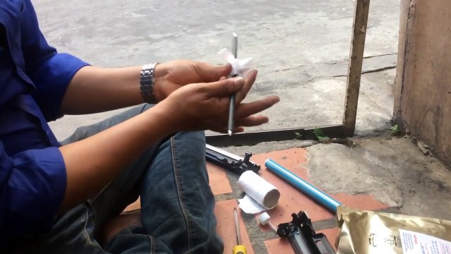 How Refill Toner HP Powder 78A,Clean, Chot, Put,Out l របៀបបញ្ចូលទឹកថ្នាំម្សៅ ៧៨ អេ & ដោះដាក់ចូលវិញ