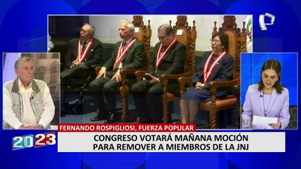 JNJ señala que suspenderlos supondría un quiebre del orden democrático en el Perú