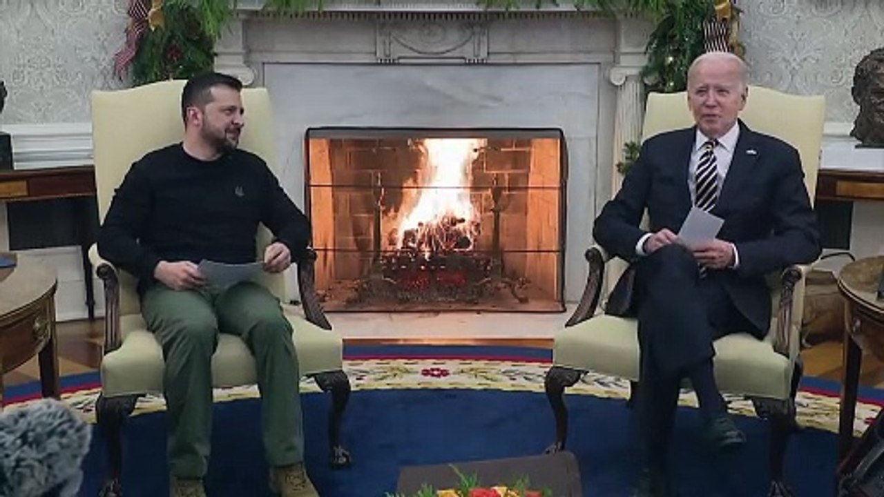 Biden: Unterstützung der Ukraine 'so lange wir können'