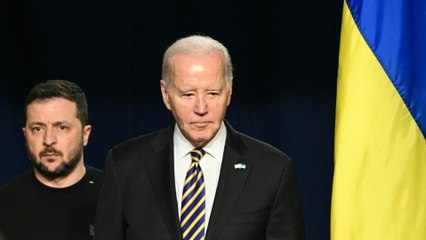 Biden: Unterstützung der Ukraine "so lange wir können"