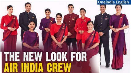Air India X Manish Malhotra: New Uniforms for the Pilots & Cabin Crew Unveiled | Oneindia News