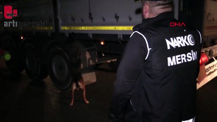 Mersin'de tırda 22 kilo 300 gram esrar yakalandı